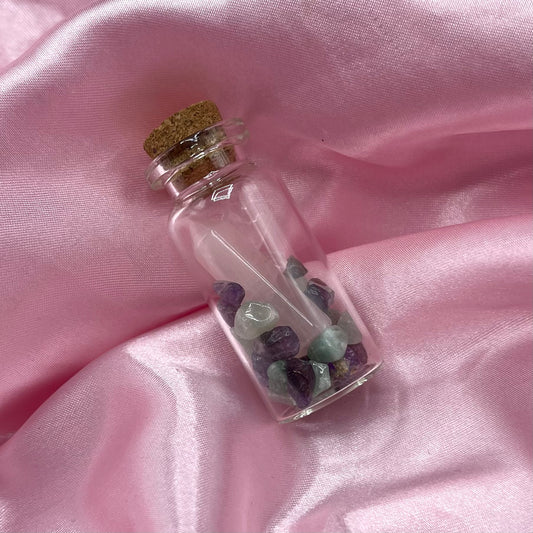 rose quartz crystal stone jar amethyst green adventuring home decor crystal protection