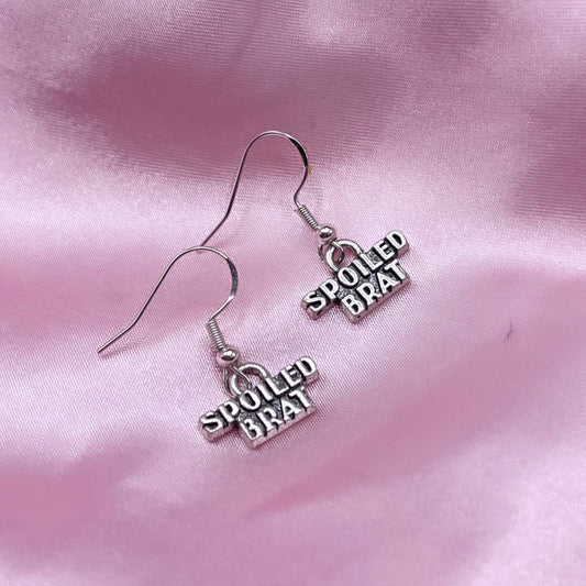 Sterling silver spoiled brat Earrings