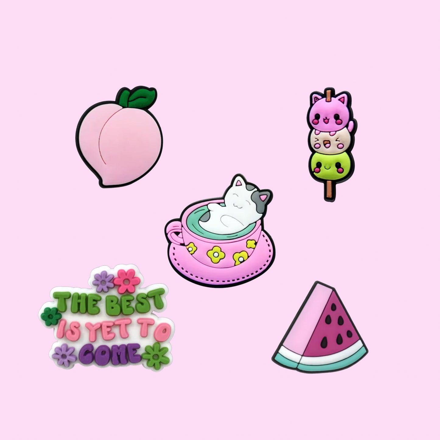 aesthetic croc charms
