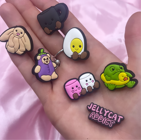 Jelly plush croc charms ( x 1 )