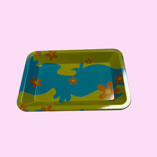 Scooby d00 style Metal Rolling Tray